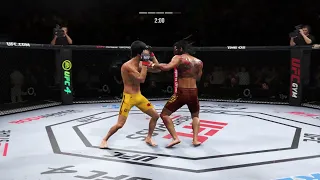 UFC4 Bruce Lee vs Lee Jin EA Sports UFC 4  - Epic Fight