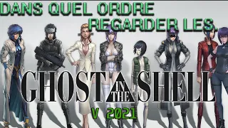 Dans quel ordre regarder les Ghost in the Shell (v2021)