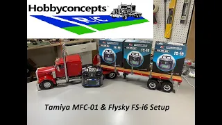Tamiya MFC-01 and Flysky FS-i6 Radio Setup and Operation