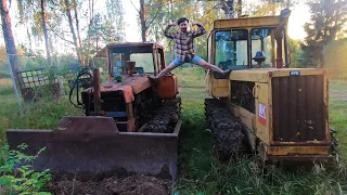 Ленин на ДТ-75 прокладывает дорогу в светлое будущее!