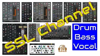 SSL Channel Strip Plugin Comparison / Plugin Shootout | VST Plugins