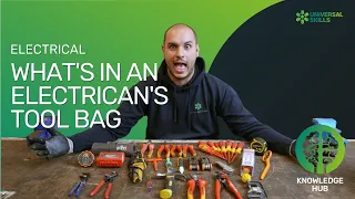 What's in an Electricians tool bag 2024