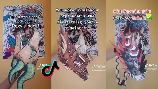 Dragon Puppet Crafts - Paper Dragon TikTok Compilation #227