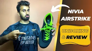 NIVIA AIRSTRIKE Football Shoes Unboxing | Best Football Shoes Under 1000 ?