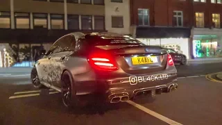 LOUDEST 800HP BRABUS Mercedes-AMG E63 S in London! Exhaust SOUNDS!