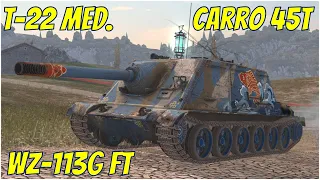 WZ-113G FT, Carro 45t & T-22 med, ● WoT Blitz