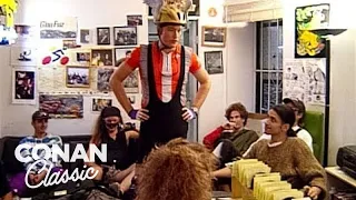 Conan Becomes A Bike Messenger | Late Night with Conan O’Brien