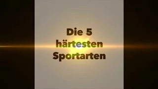 Top 5 härtesten Sportarten