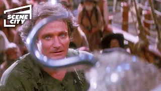 Hook: Peter vs. Hook Fight Scene (Robin Williams, Dustin Hoffman HD CLIP)