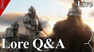 LotR Lore Time with Chris - Ask your LotR Lore Questions - Livestream Lore Q&A (VoD)