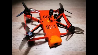 Crazy Boy, a 3D printed free style quadcopter....