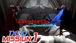 Devil May Cry 4 Special Edition Walkthrough - NERO Mission 1【60FPS】PS4
