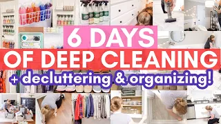 EXTREME DEEP CLEANING MARATHON | 2021 Spring Cleaning Motivation | Satisfying Speed Cleaning