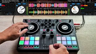 PRO DJ MIXES 15 SONGS IN 5 MINUTES ON TINY DJ GEAR | DJ Carlo Atendido