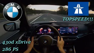 2023 BMW 430d xDrive 286 PS EVENING POV DRIVE TOPSPEED ASCHAFFENBURG (60 FPS)