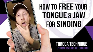 How To Free Your Tongue and Jaw For Singing | Vocal Tips for Singers