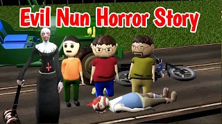 Gulli Bulli Aur Evil Nun Part 1 | Gulli Bulli Horror Story |Make Joke Horror Story