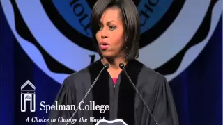 Michelle Obama Speech at Spelman's 2011 Commencement part 1/2