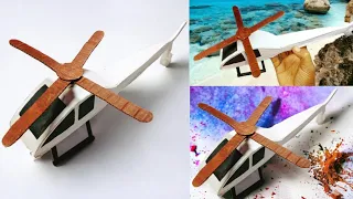 How to make a paper Helicopter / Origami Helikoptar / DIY Helikopter