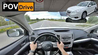 2011 Subaru Legacy 2.0 AWD 150hp AT | POV Test Drive