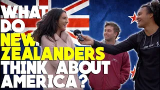 What do NEW ZEALANDERS think about AMERICA?