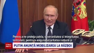 Discursul „paralel” al lui Putin: „Șantajul nuclear a intrat în acțiune”