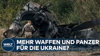 GEGENOFFENSIVE: Ukraine fordert weitere Waffen, um Druck auf russische Truppen aufrechtzuerhalten