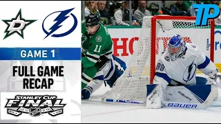 NHL Highlights |Stanley Cup Final  Dallas Stars @ Tampa Bay Lightning - Sept. 19, 2020 (NHL20)