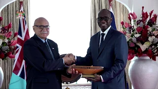 Fijian President receives the President of the Human Rights Council