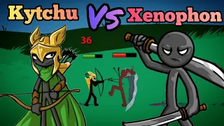 General Kytchu VS New Unit General Xenophon! Stick War Legacy Mod Menu New Update Epic Funny Battle