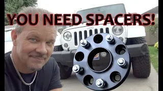 Spacers for your Jeep Wrangler, good idea?