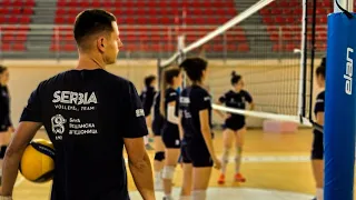 Trening ženske juniorske reprezentacije