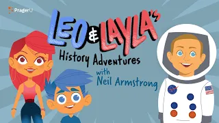 Leo & Layla's History Adventures with Neil Armstrong | Kids Shows