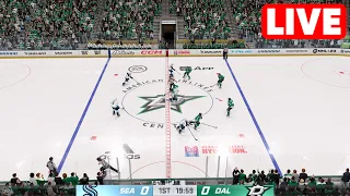 NHL LIVE🔴 Seattle Kraken vs Dallas Stars | Game 5 - 11th May 2023 | NHL Full Match - NHL 23