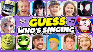 Guess the song challenge & Who’S SINGING?Lay Lay, King Ferran, Salish Matter,MrBeast,Diana,Wednesday