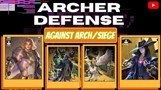 Clash of Kings: Archer Defense Setup | Defensive Guide Ep-3