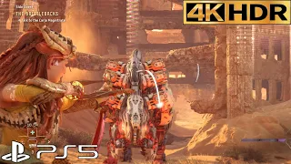 How to Get Behemoth Circulator Horizon Forbidden West Destroying Gaint Machines PS5 4K 60FPS HDR