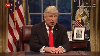 'SNL' has Trump singing 'Don't Stop Me Now'