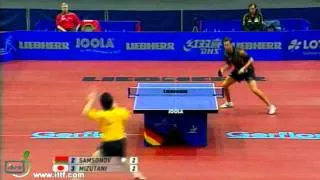 Jun Mizutani vs Vladimir Samsonov[Quarter Finals Men's World Cup 2010]