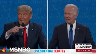 Trump in 2020 says markets will crash under Biden; Markets in 2023 hit all-time high