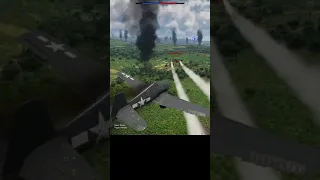 Trying to Miss the TREES (#Shorts) Real Pilot Plays War Thunder