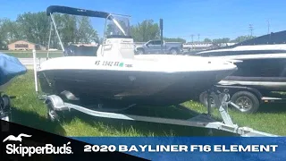 2020 Bayliner F16 Element Sport Boat Tour SkipperBud's