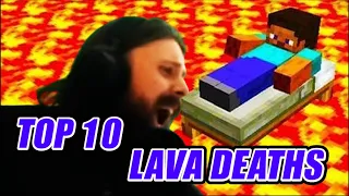 Forsen's Top 10 Lava Deaths