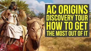 Assassin's Creed Origins Discovery Tour How To Get The MOST OUT OF IT (AC Origins Discovery Tour)