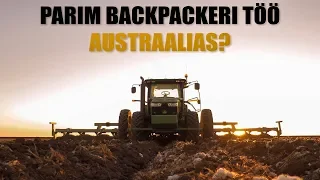 Kas see ongi Austraalia parim backpackeri töö?