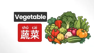 Vegetable Names in Chinese with Pinyin