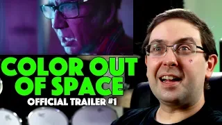 REACTION! Color Out of Space Trailer #1 - Nicolas Cage Lovecraft Movie 2020