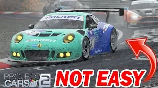 WHO SAYS GT3 CARS ARE EASY??? -- Project CARS 2 -- [GT3 in the Rain @ Nurburgring Nordschleife]