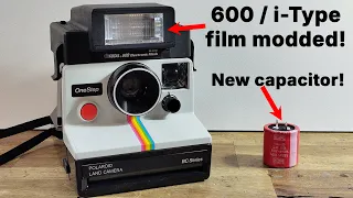 Modifying an SX-70 Flash to use 600 & i-Type film!