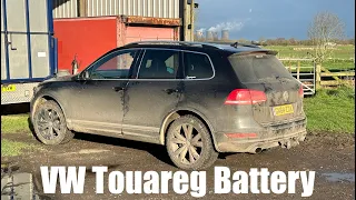 VW Touareg 7P Battery Replacement How To Change DIY Volkswagen Audi Q7 Porsche Cayenne